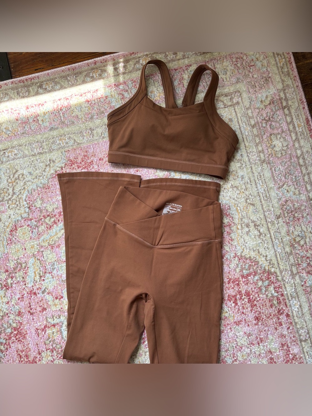 Elite Eleven Sporting \\ bra + crossover flare set
